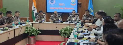 DG CRPF Reviews Anti-Naxal Strategy