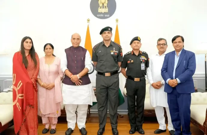 Neeraj Chopra Named Honorary Lieutenant