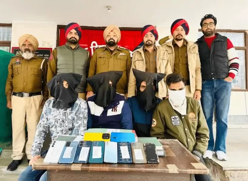 Bathinda Police Bust Mobile Theft Gang