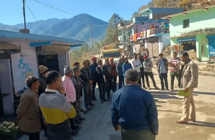 Uttarkashi Police Promote Drug-Free Villages