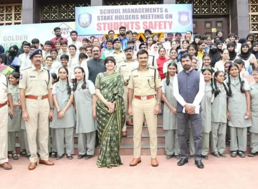 Yagati Police Educate Students Safety